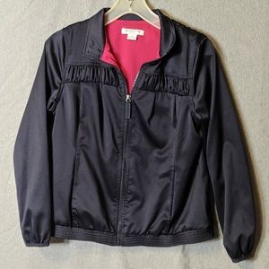 Liz Clairborne black lightweight jacket size petite medium